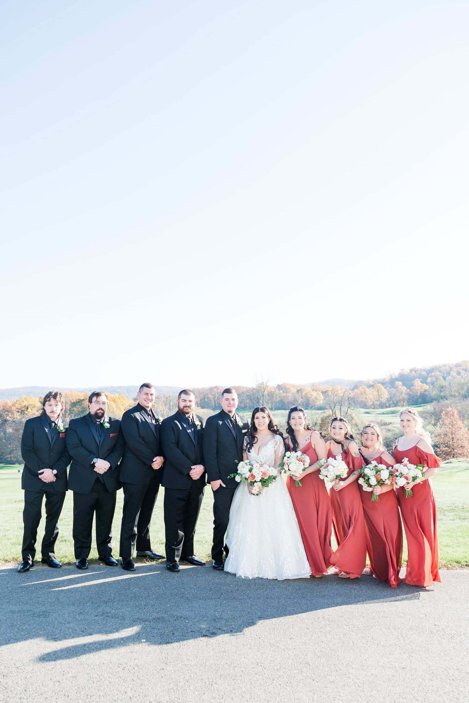Lehigh Valley Wedding Photographer at The View at Morgan Hill Fall Wedding