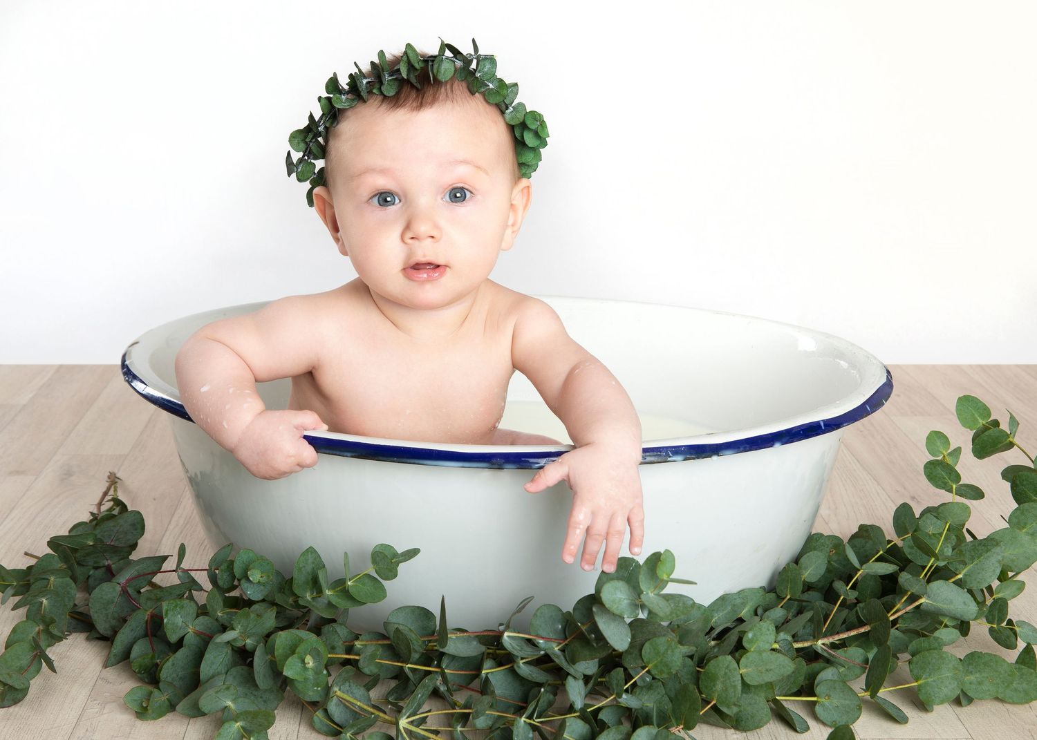 Baby Milk bath with Eucalyptus