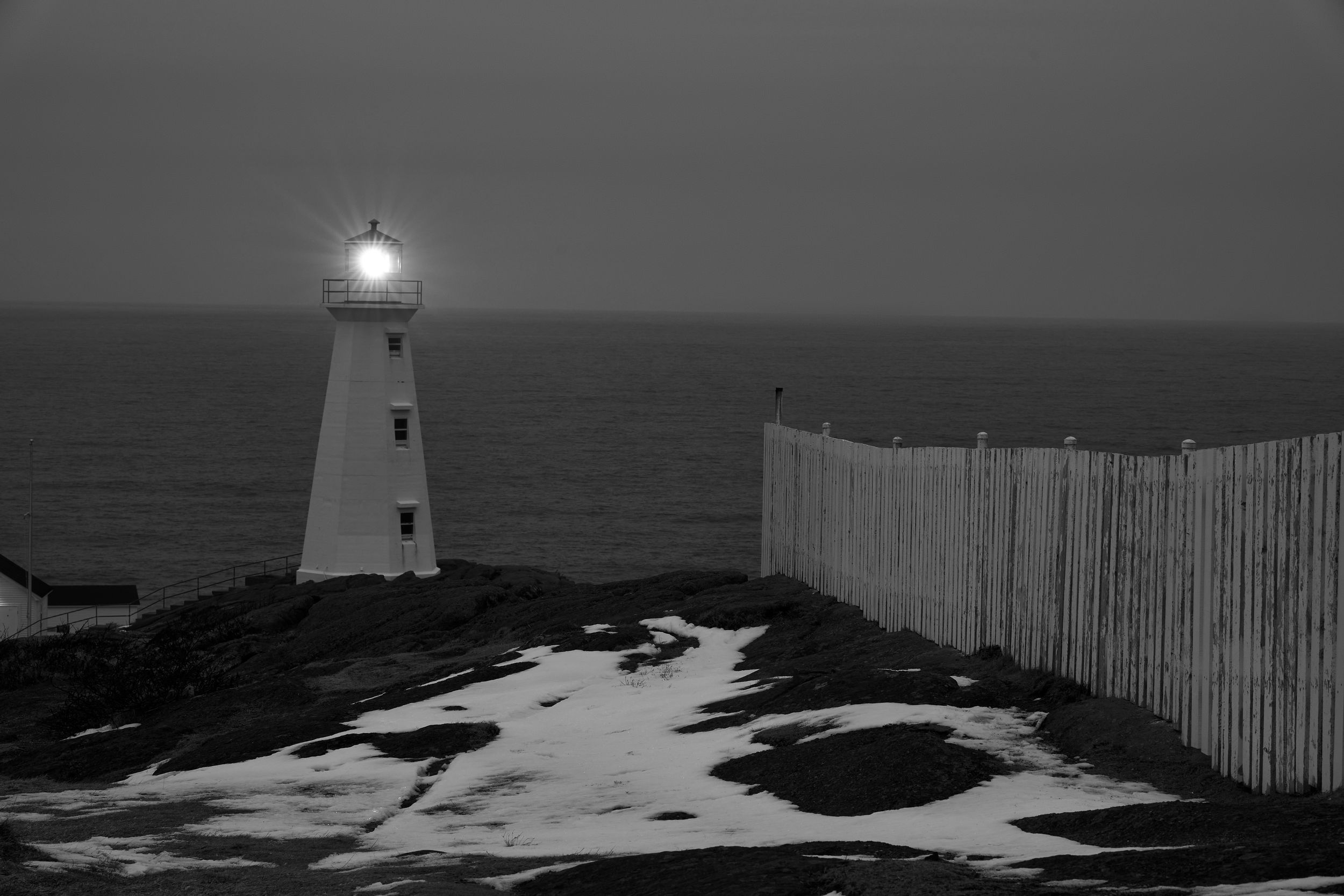 THE LIGHTHOUSE AT THE CAPE SPEAR, ST JOHN'S, NEWFOUNDLAND, CANADA