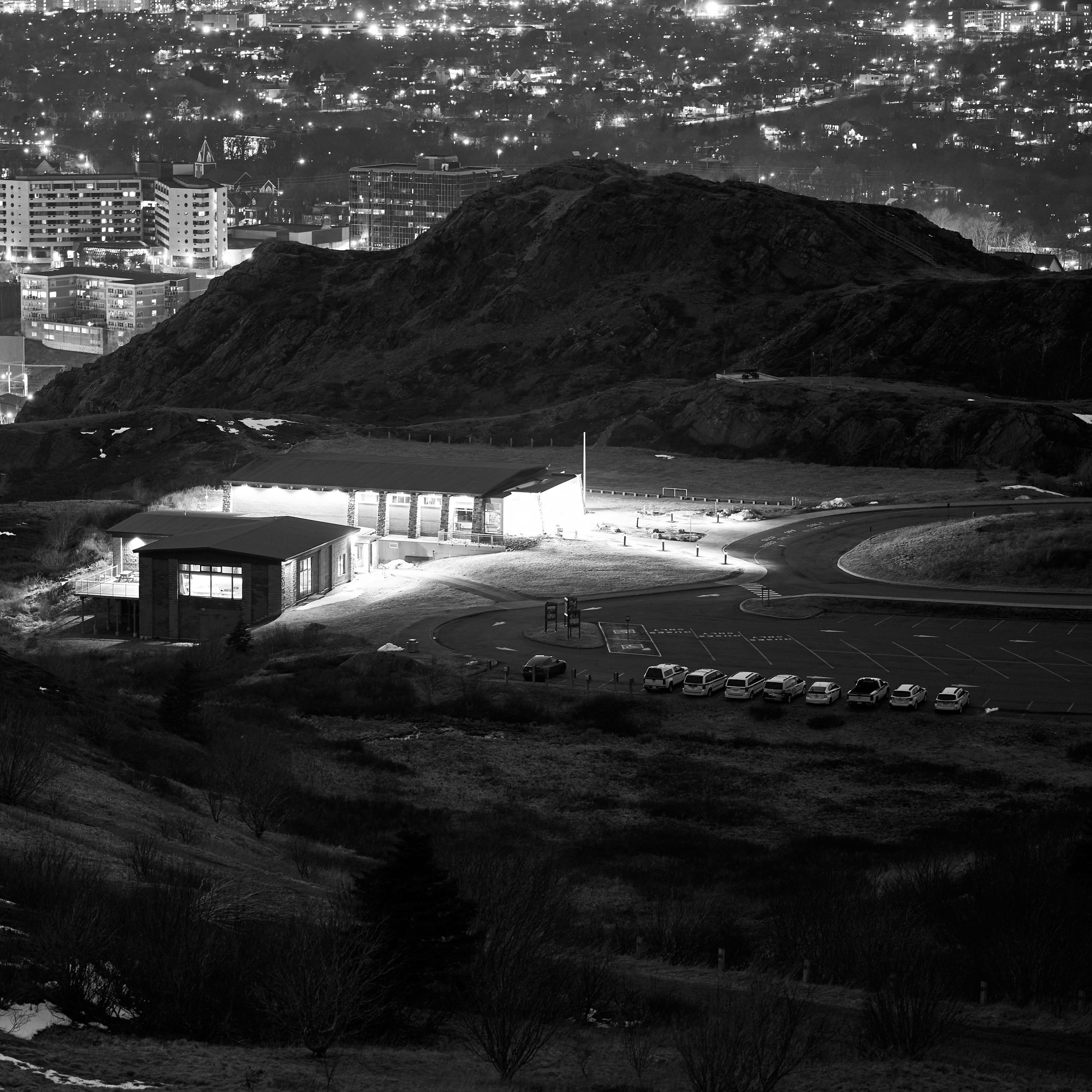 WE HAVE A STORY TO TELL AT THE HISTORICAL SIGNAL HILL, ST JOHN'S HARBOUR IN NEWFOUNDLAND, CANADA