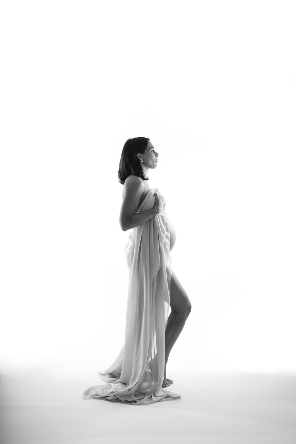 Séance grossesse en studio