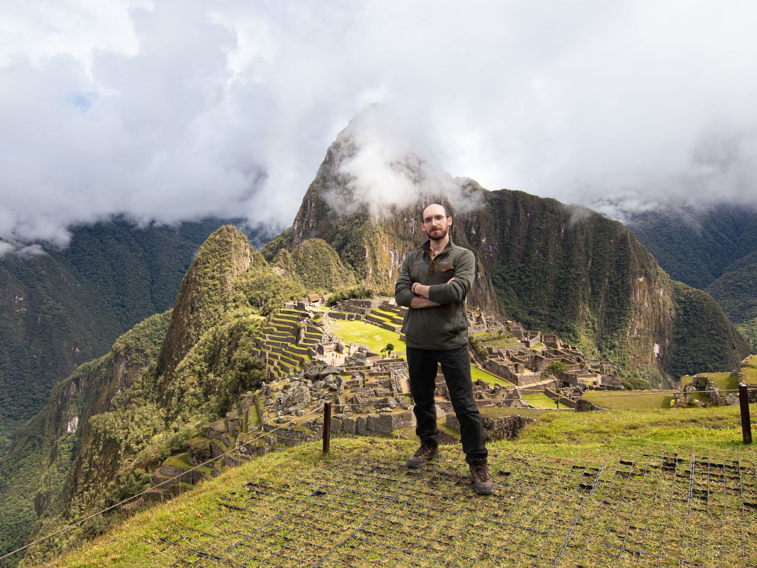 a scenic picture of Machu Picchu, Peru