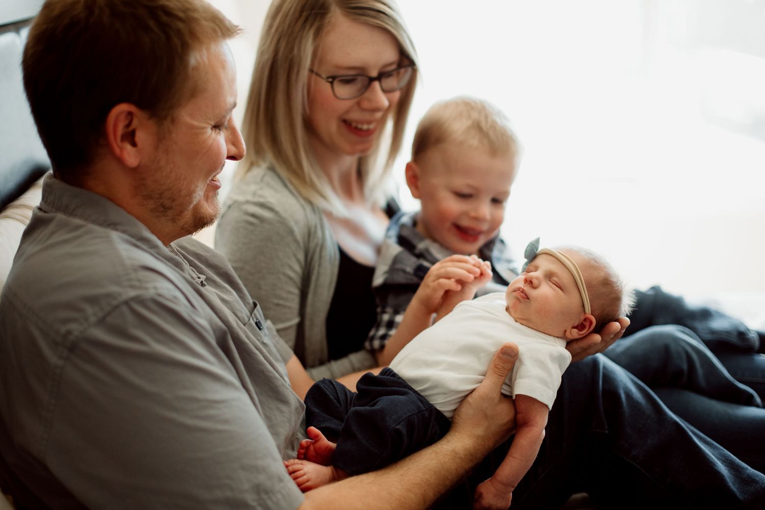 Calgary Lifestyle Newborn Photography