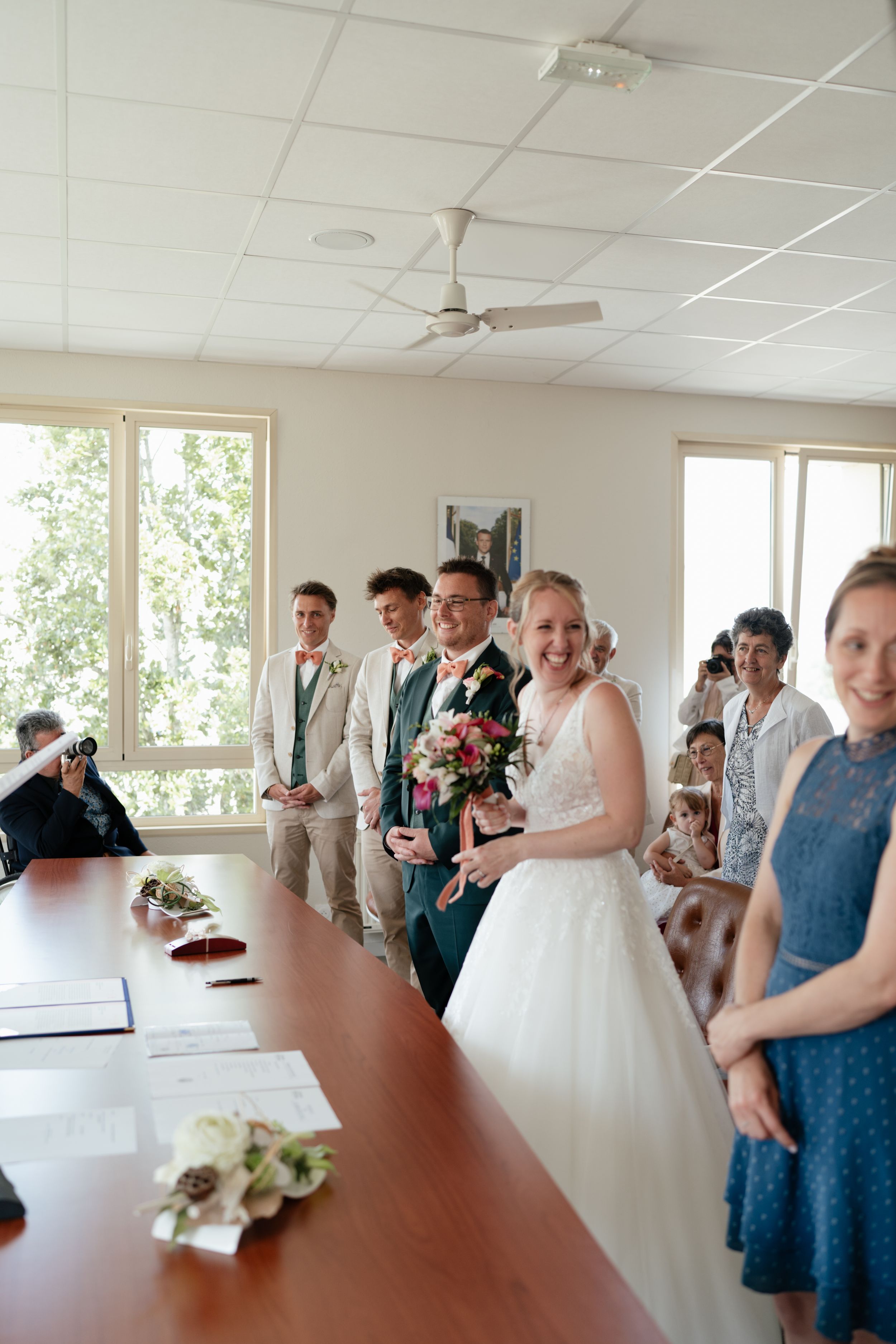 Photographe Mariage mairie Parigné l'évêque, Sarthe