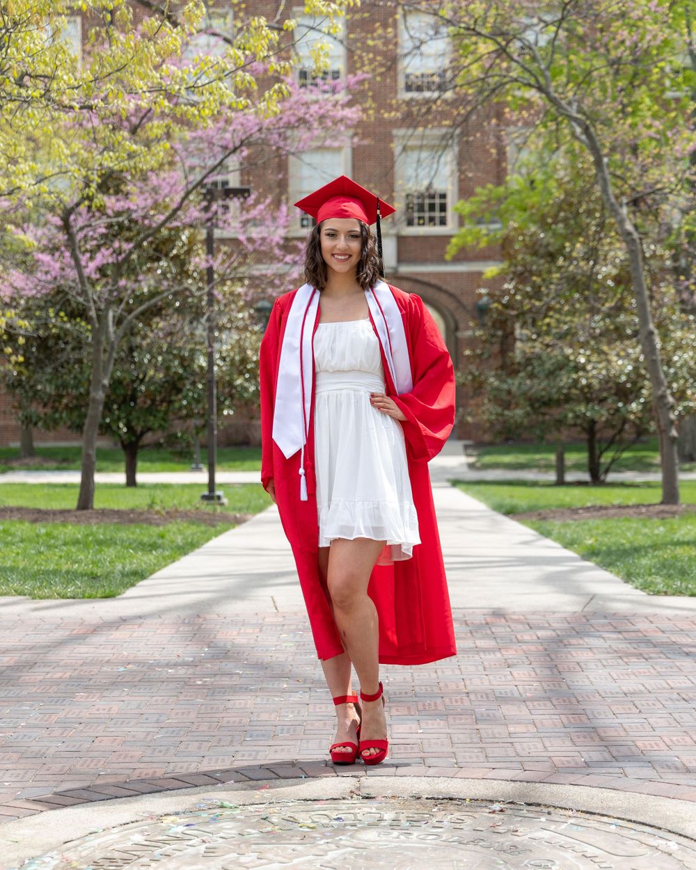 Get your graduation pictures taken at Miami University in Oxford, Ohio.  I am a photographer that does lots of graduation photography.