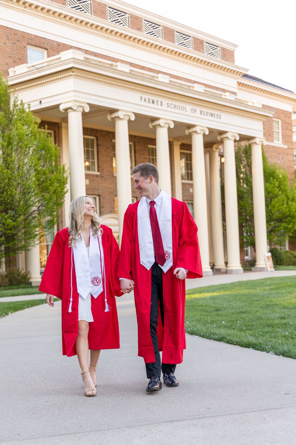 Get your graduation pictures taken at Miami University in Oxford, Ohio.  I am a photographer that does lots of graduation photography.