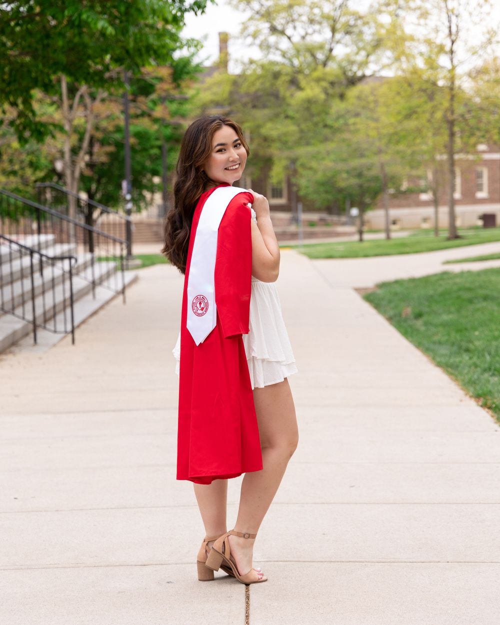 Get your graduation pictures taken at Miami University in Oxford, Ohio.  I am a photographer that does lots of graduation photography.
