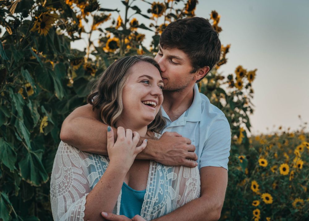 Kissing couple