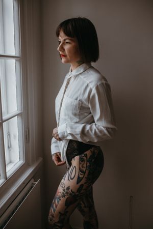 persoonallinen boudoir-kuvaus