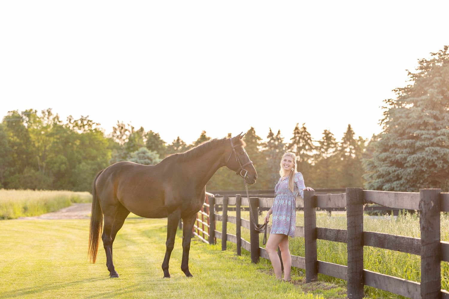 Shelby at Meadowview Farm in Lowell, Michigan