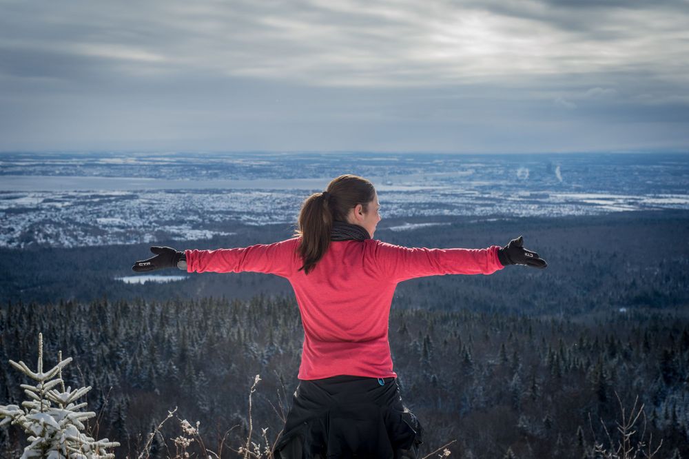 Photographe montagne plein air Québec