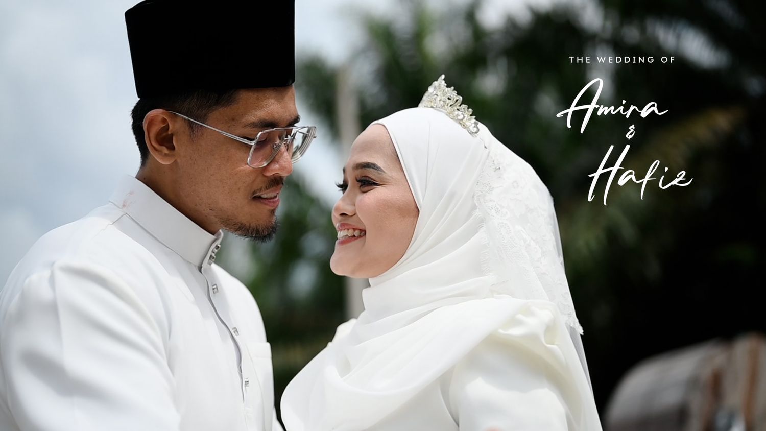 screenshot videography upper body shot wedding