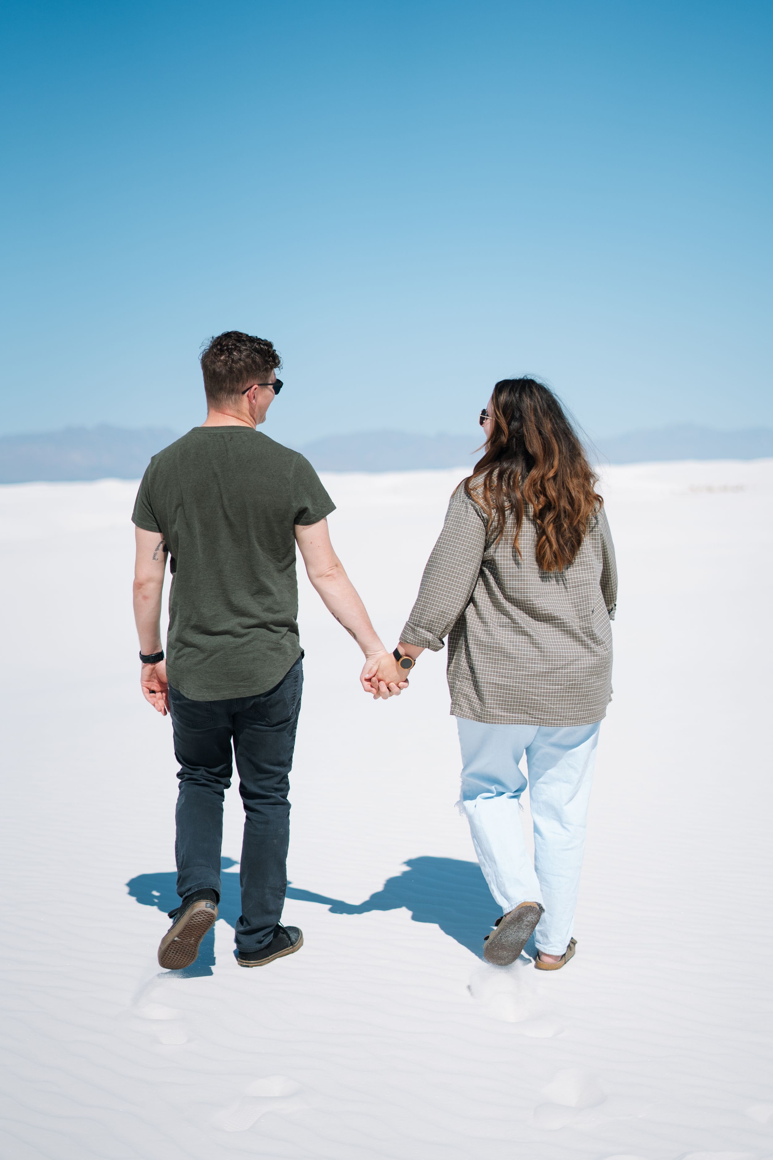 white sands couples photography