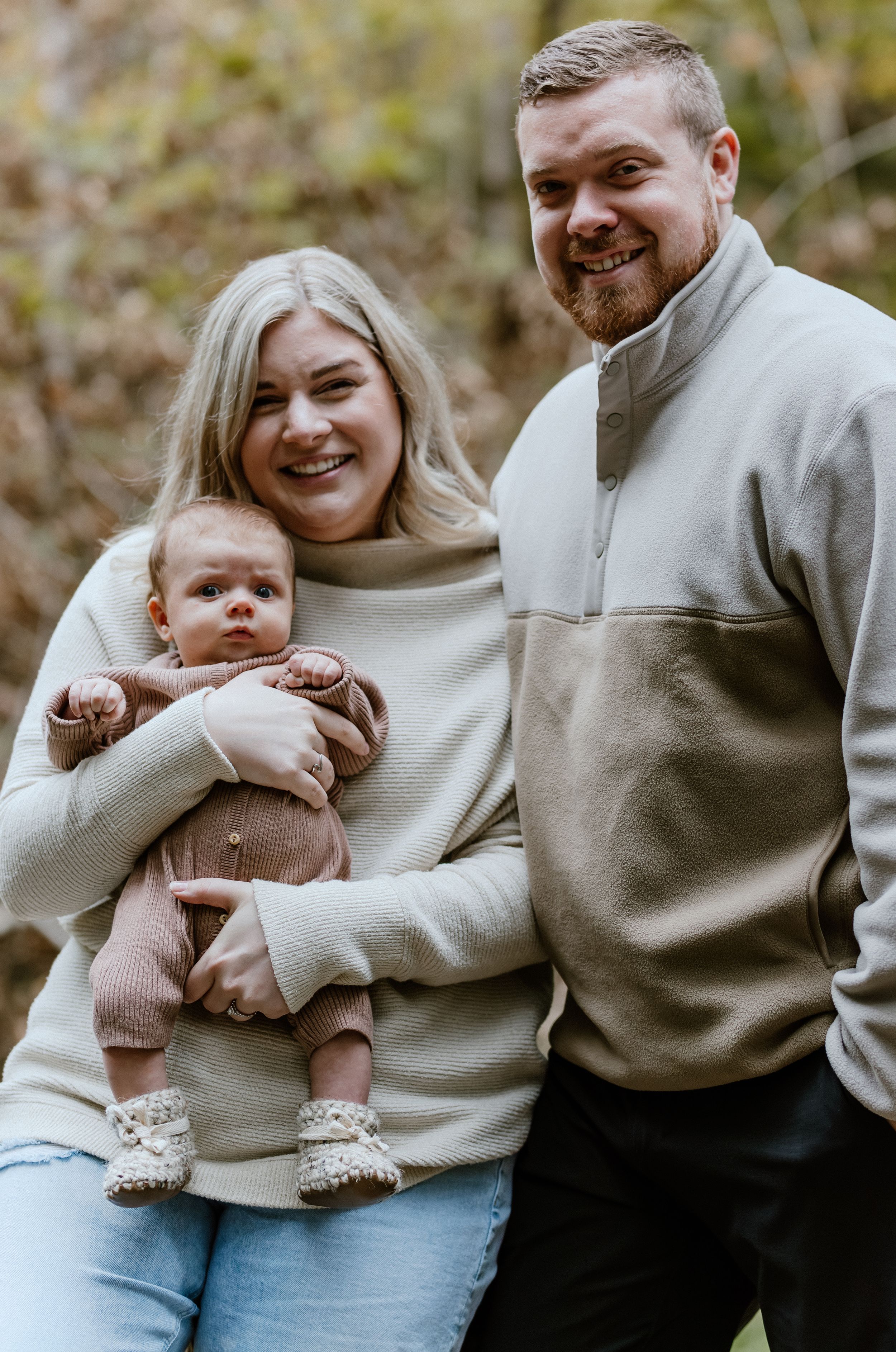 Family Fall Mini Session, Oakfield Provincial Park, Wellington, Nova Scotia - Charlotte Buckle Photography