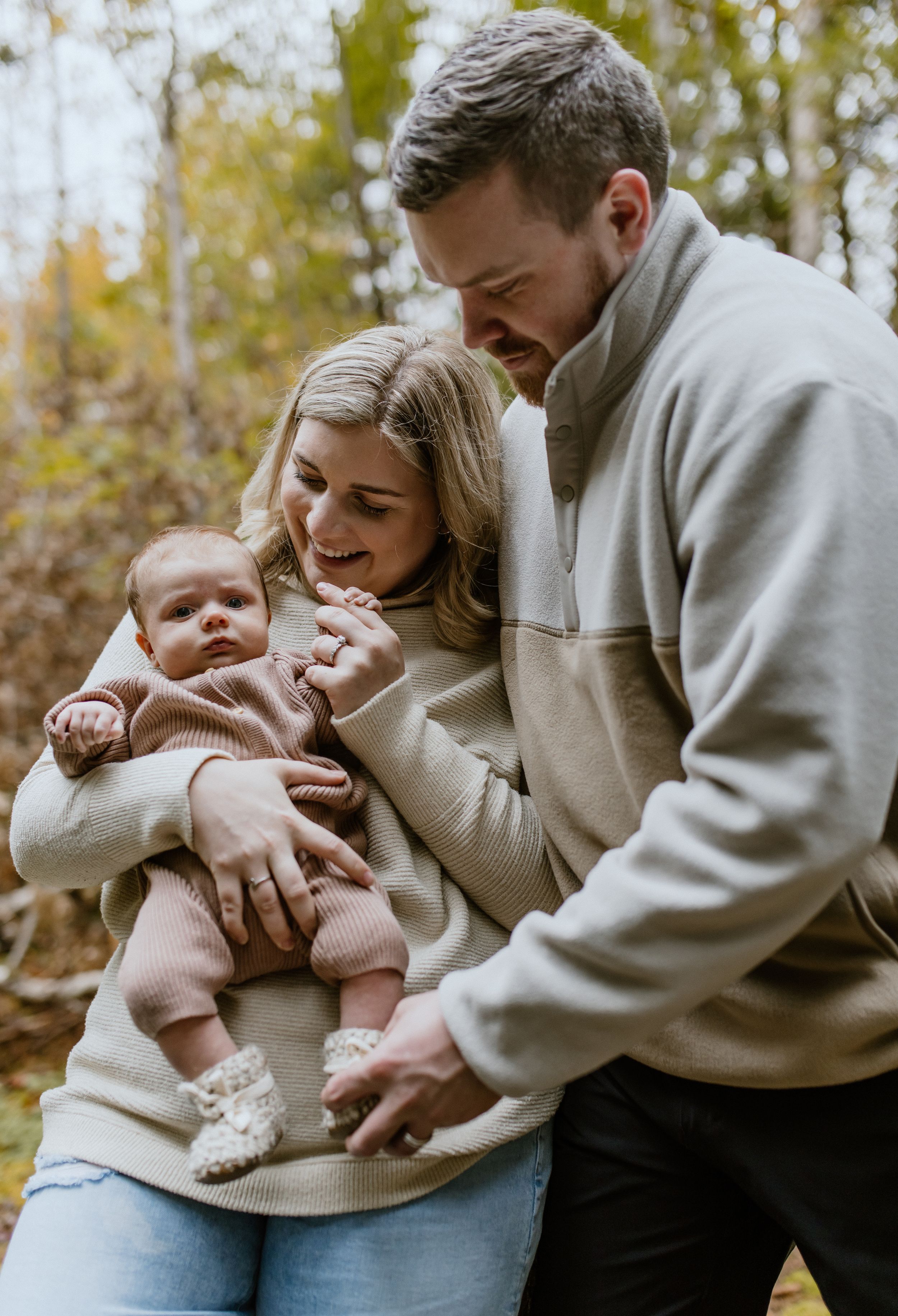 Family Fall Mini Session, Oakfield Provincial Park, Wellington, Nova Scotia - Charlotte Buckle Photography