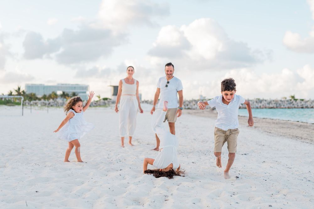 Sesion de fotos familiar en Cancún y Riviera Maya