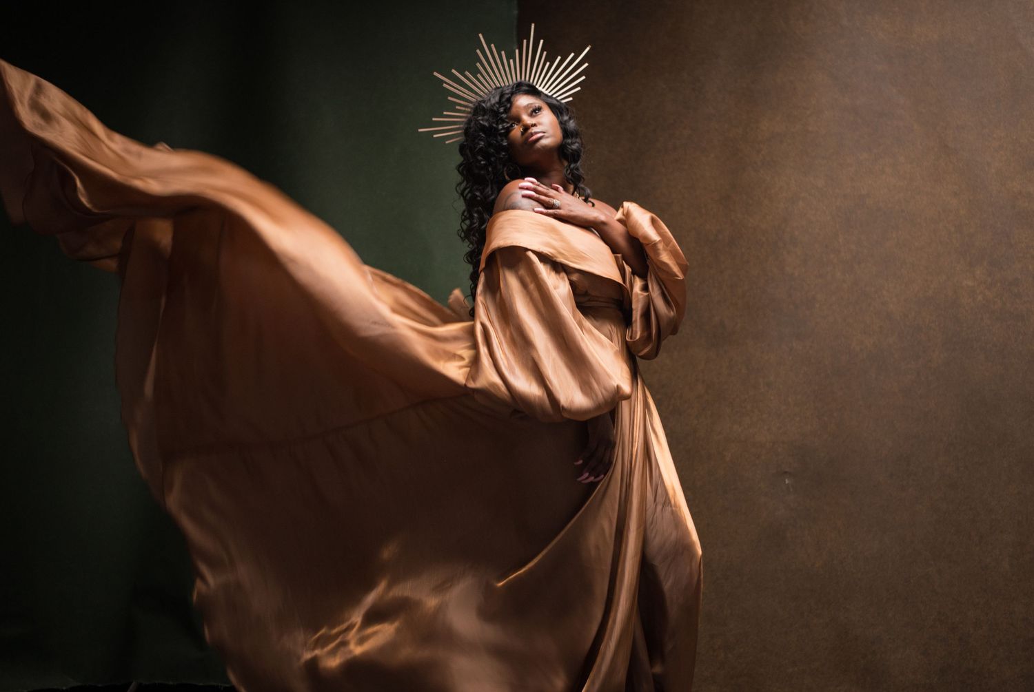 DMV Black Female Photography feature on Billboard in Baltimore that show cases local artists