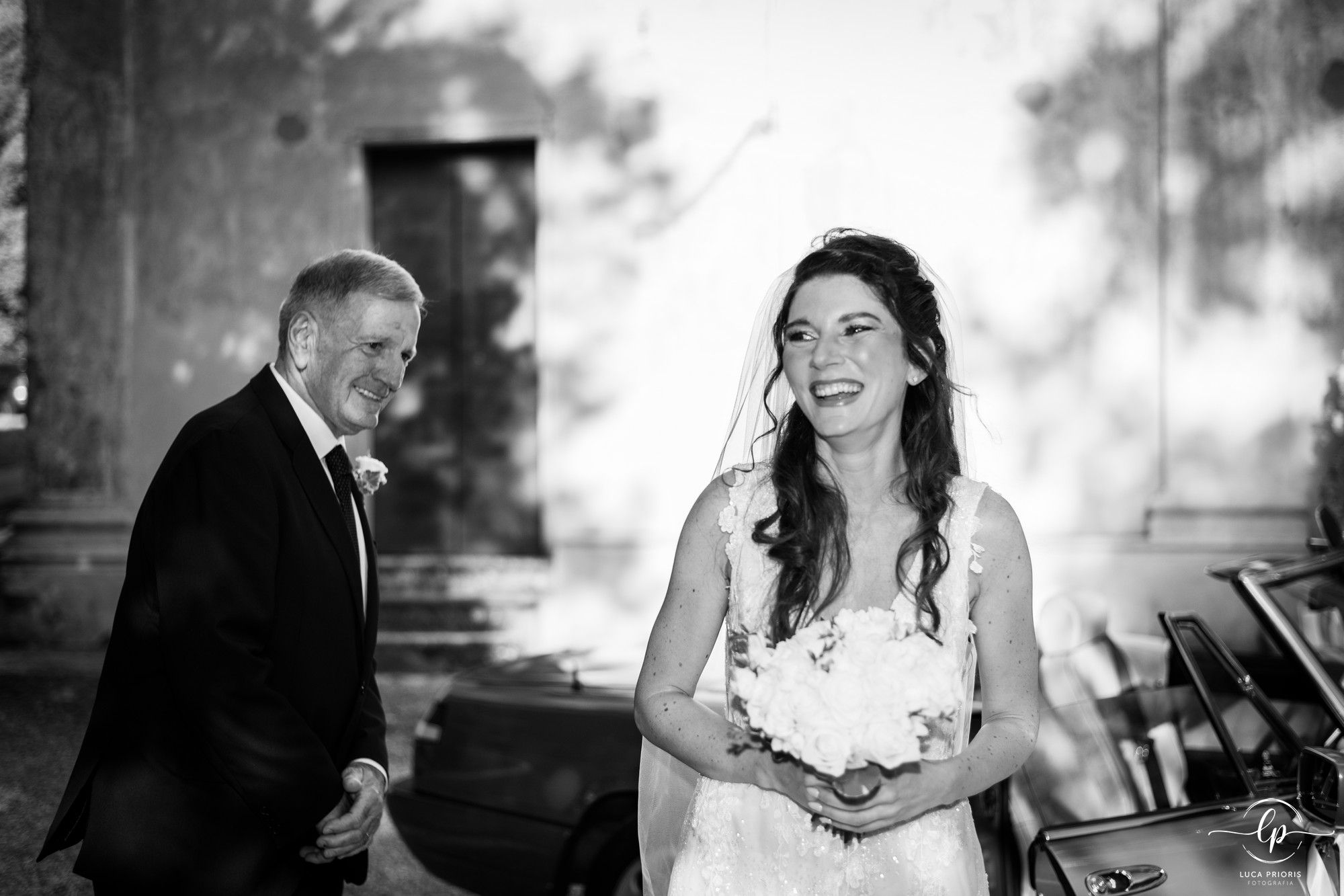 l'arrivo della sposa in chiesa