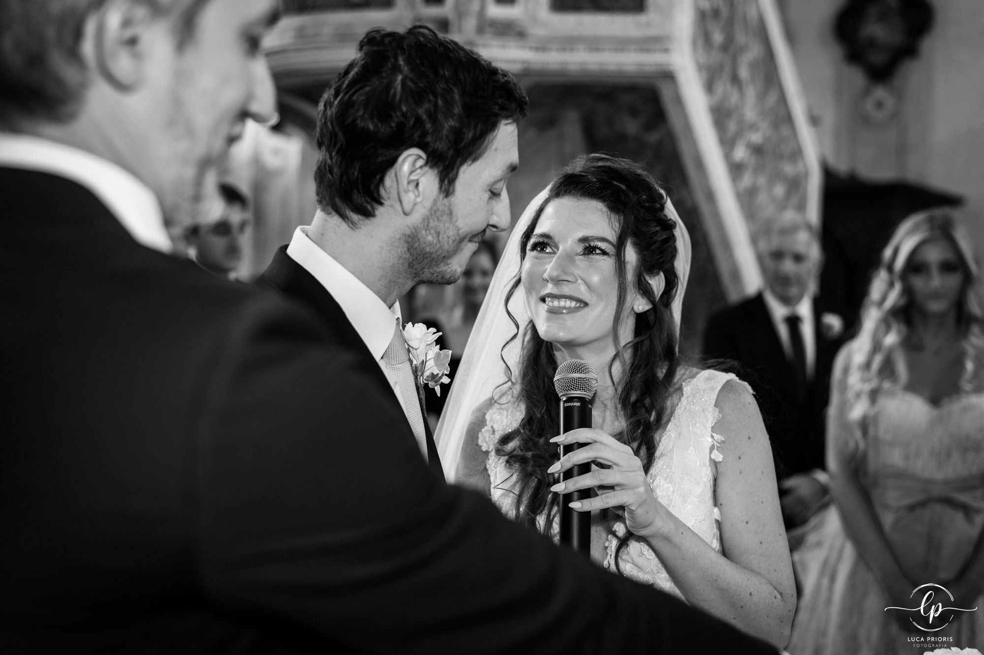 la promessa di matrimonio della sposa