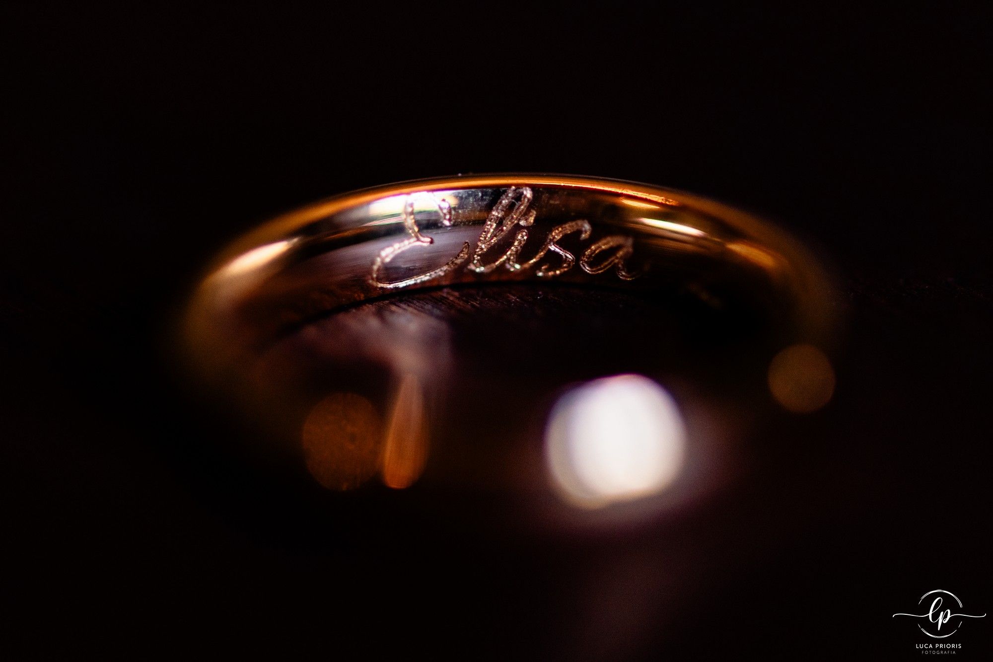 anello sposa con incisione