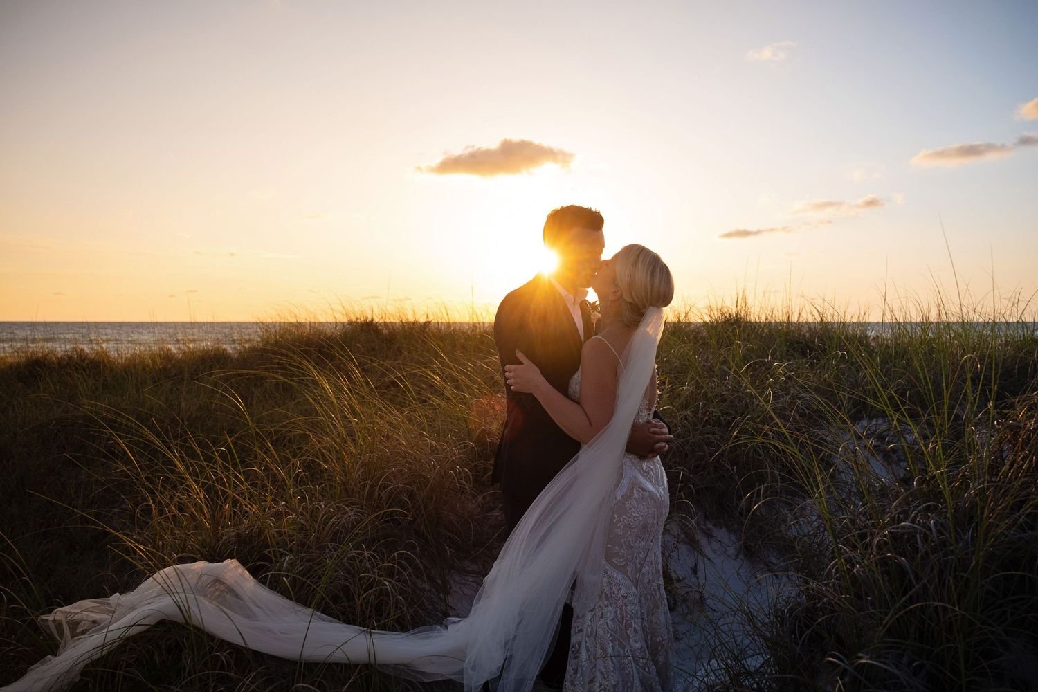 Tampa Bay Beach Wedding Photograph