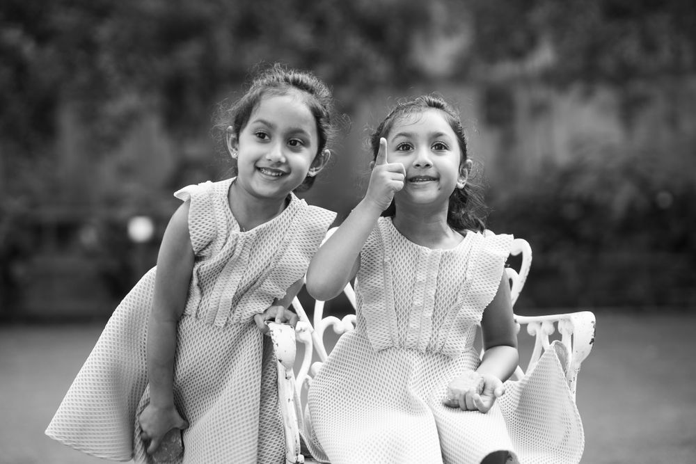 Hetero groups of companies, Vamshi reddy & Anvidha reddy twin girls posing for luxary photographer siddhusoma