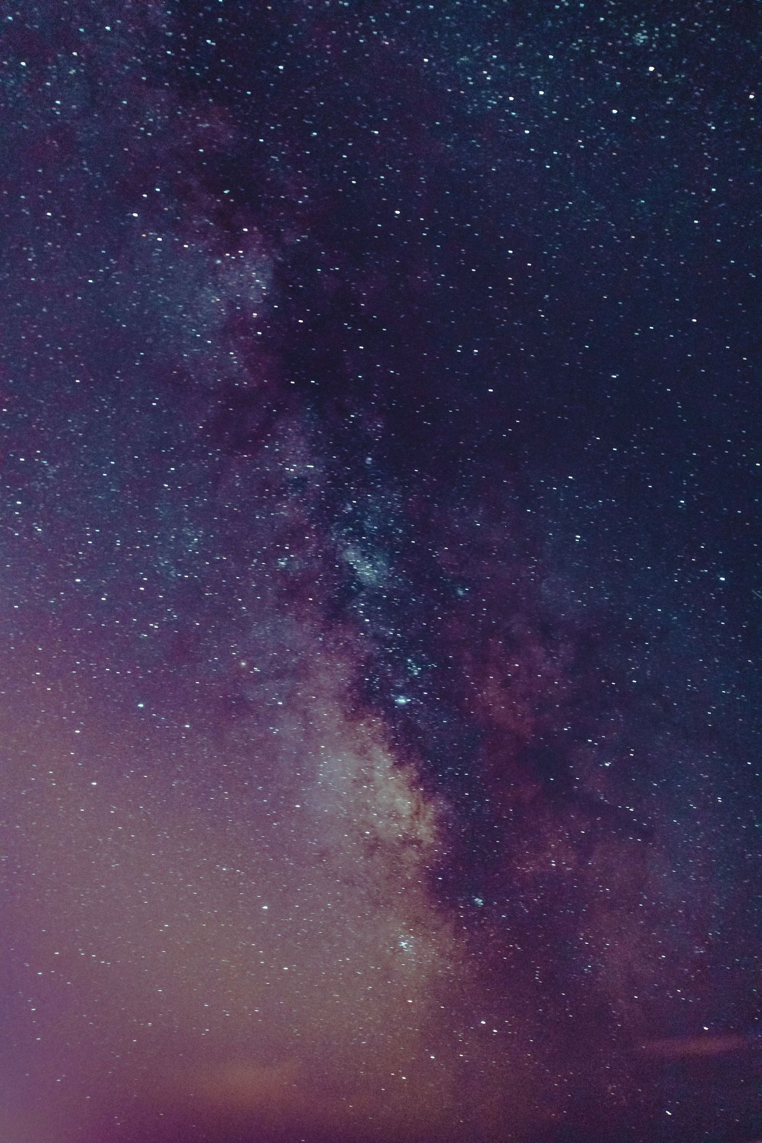 night sky with milky way