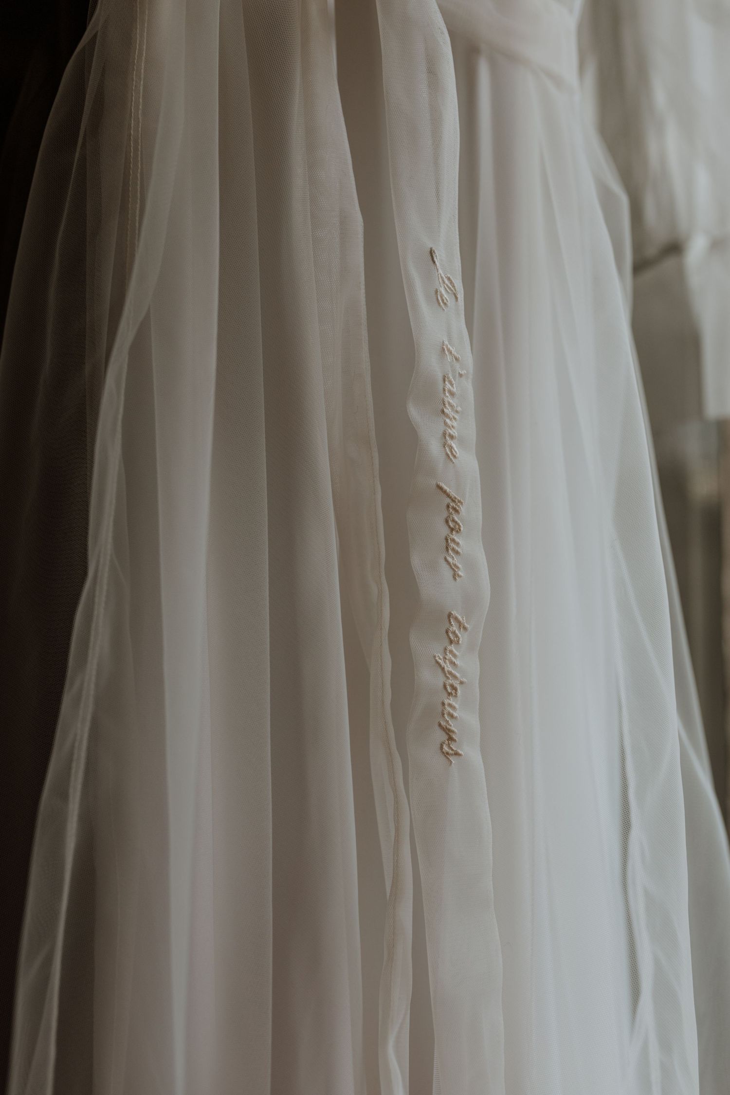 Gorgeous hand embroidered ribbon from Adorn by Ashley