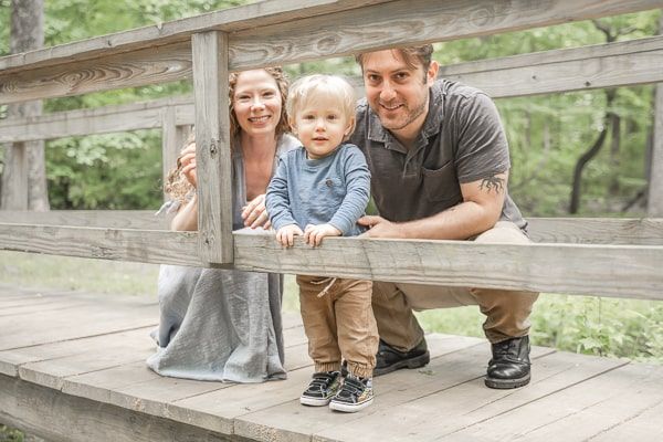 Family Session at Carriage Hill Park in Greensboro, NC