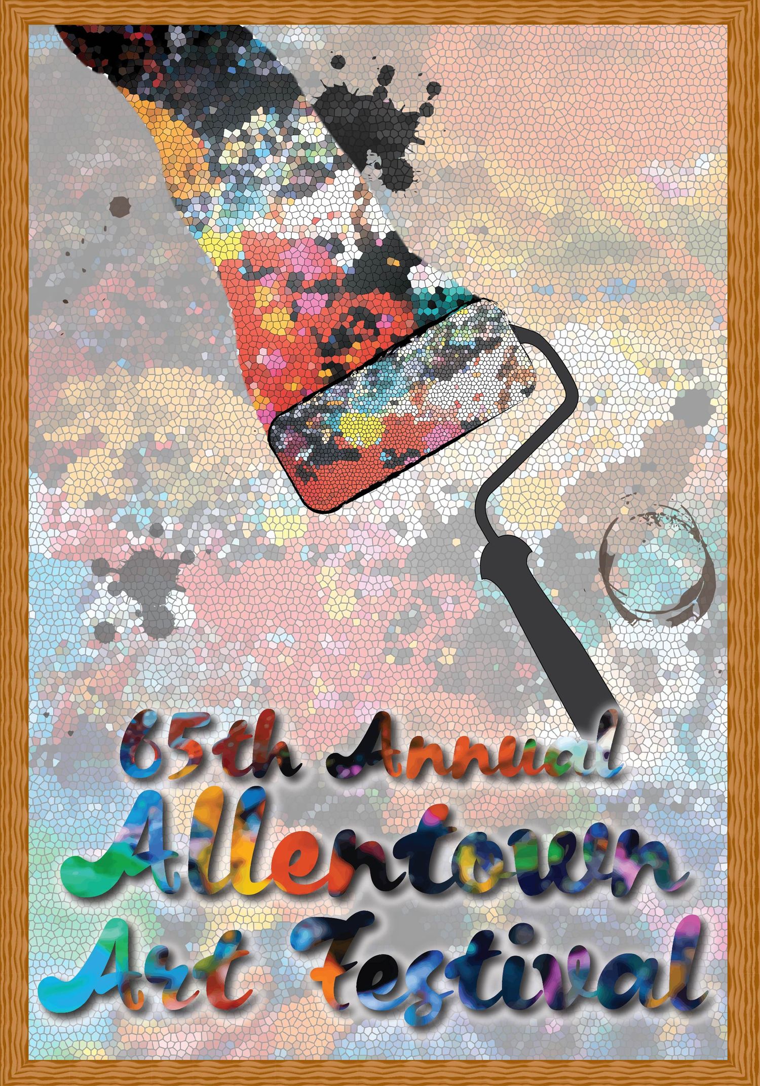 3rd Place winner in Allentown Art Festival Student Poster Contest