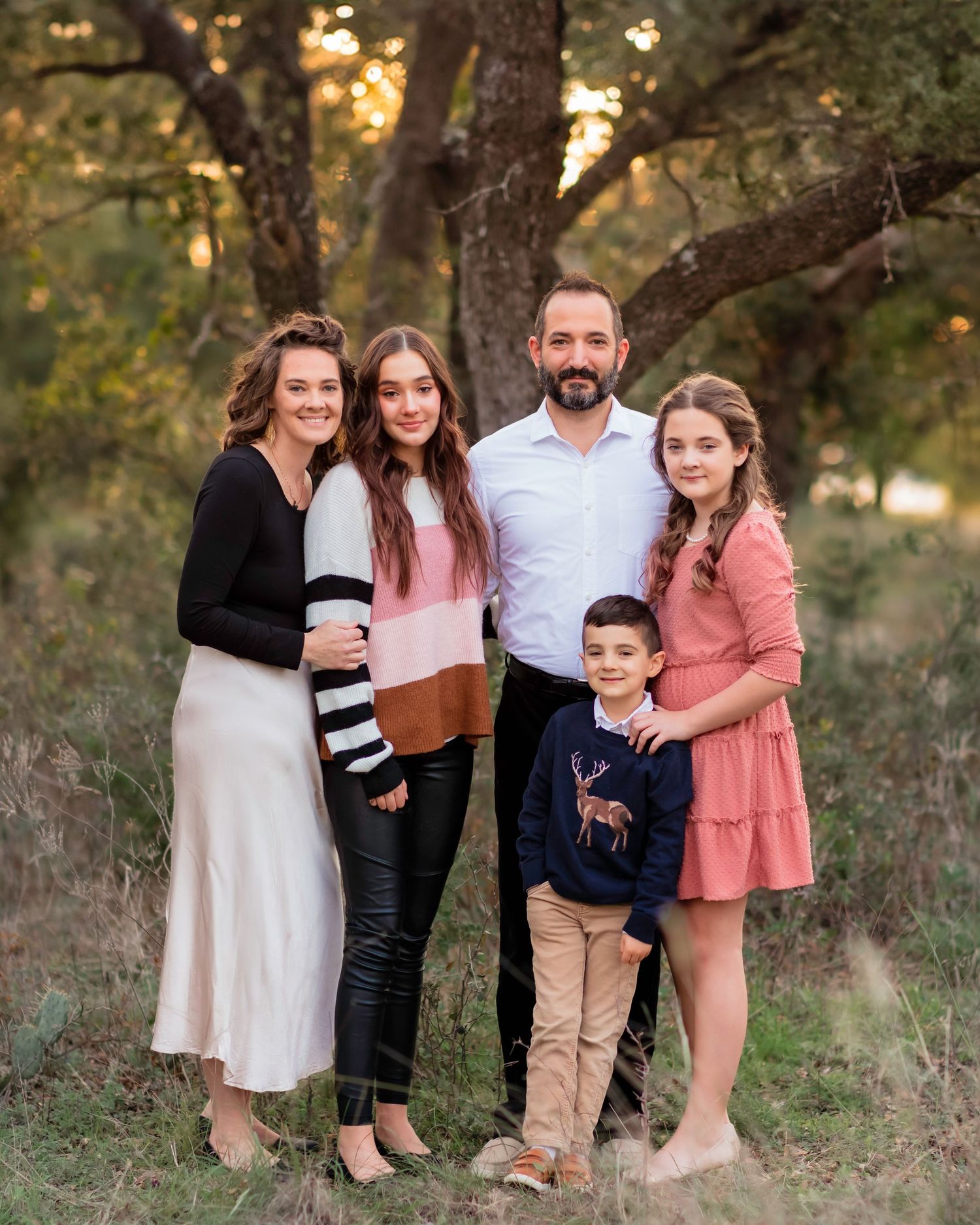 Family Photo Family Portrait Cedar Park Texas Brushy Creek Lake Park Texas Fall Family Photo Session