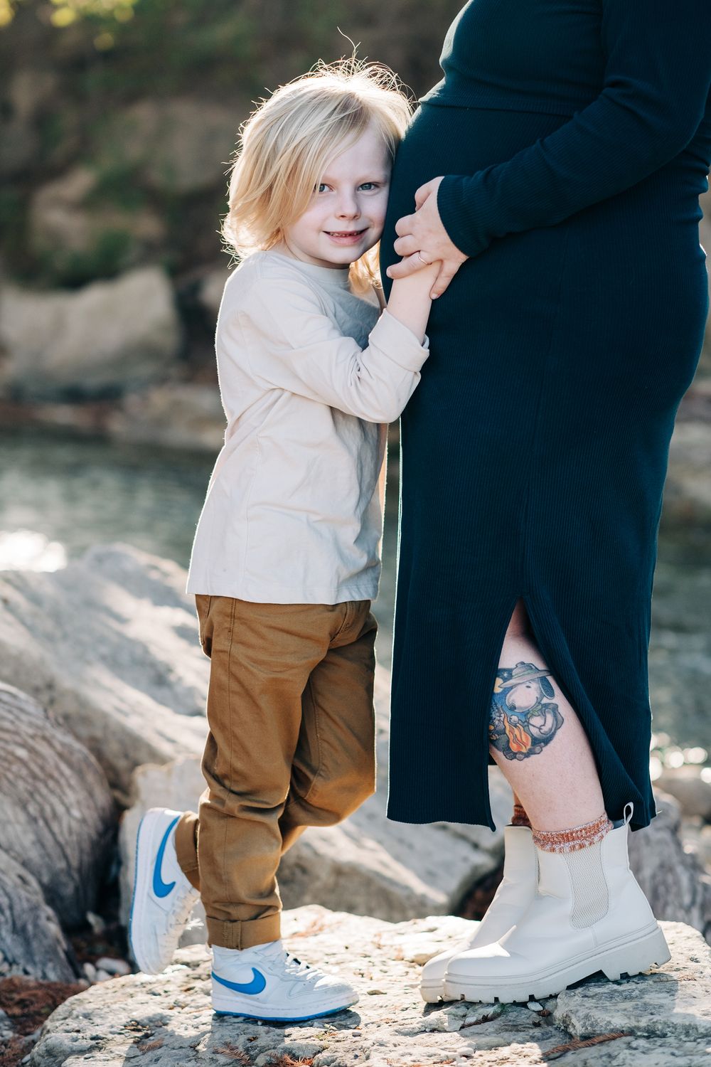 Outdoor portrait photographed in natural light