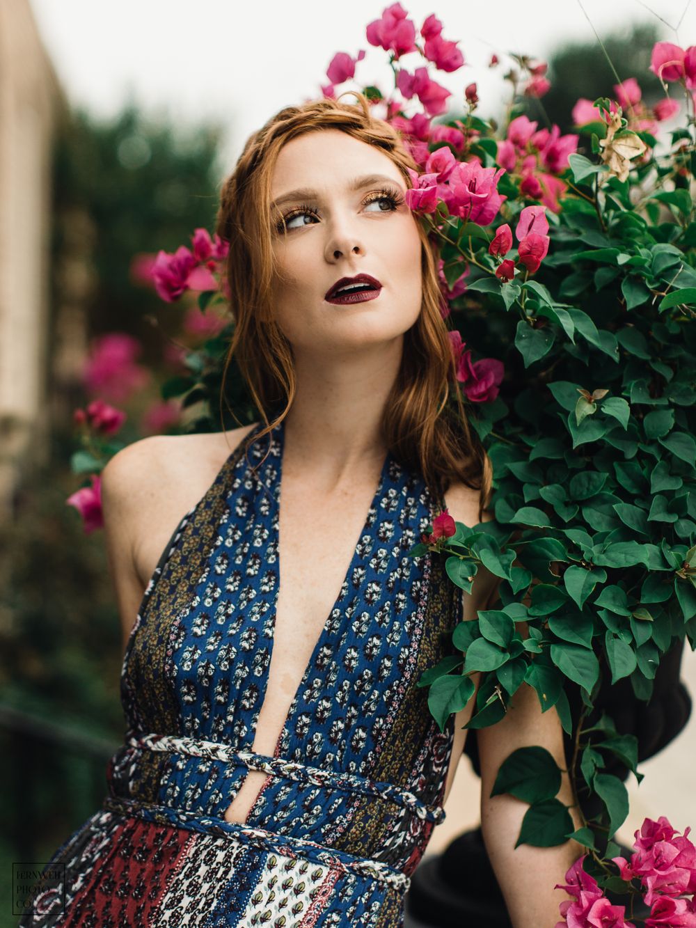 Outdoor portrait photographed in natural light