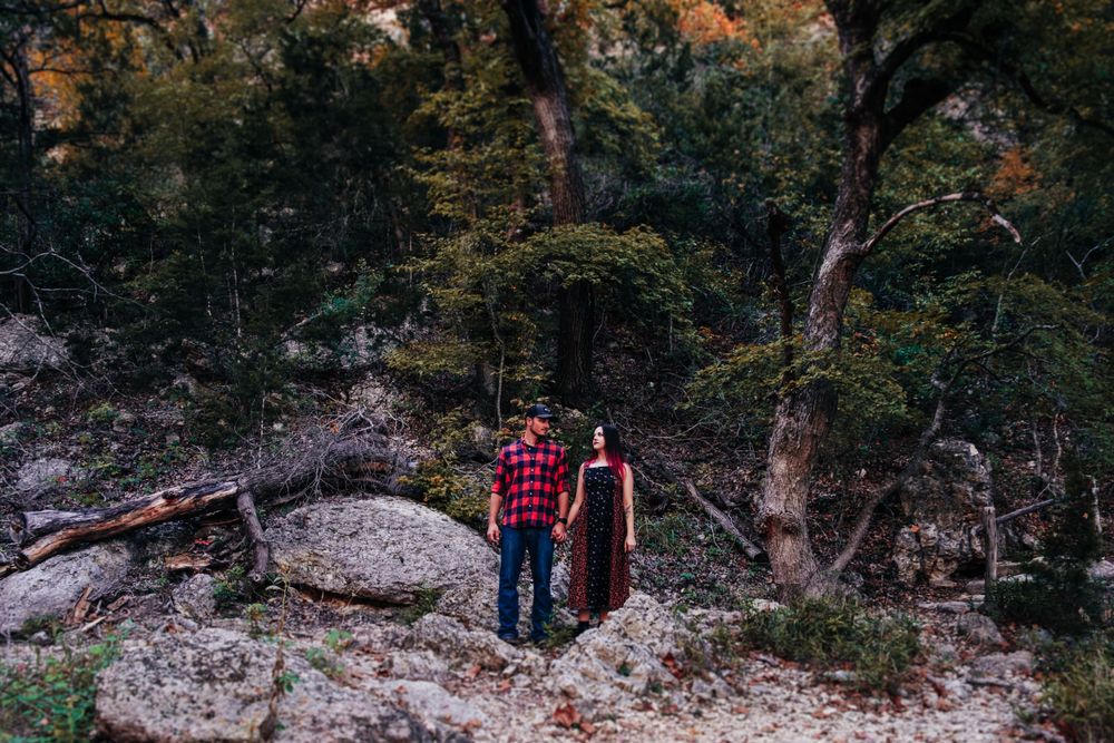 Couple portrait captured in a relaxed setting