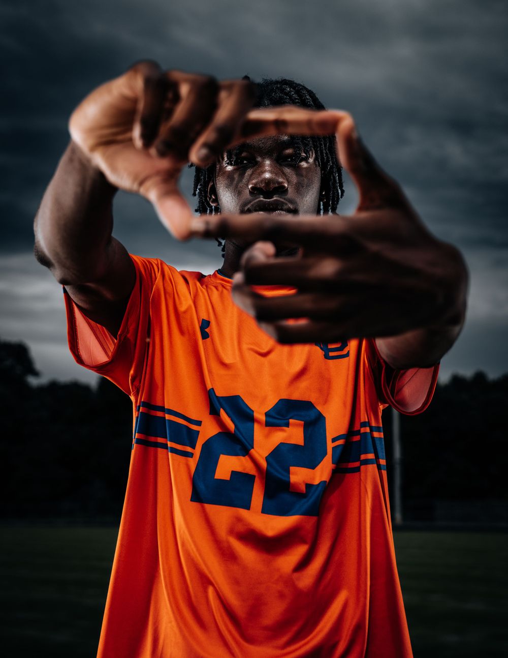 Soccer Portrait by Alpha Collective Sports Photo & Film Co. Graham, North Carolina