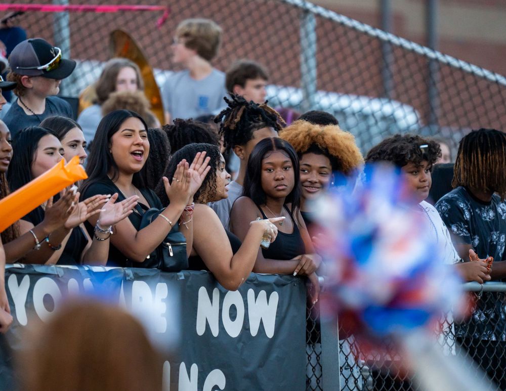 Southeast alamance High School football crowd image by Alpha Collective Sports Photo & Film Co. Graham, North Carolina