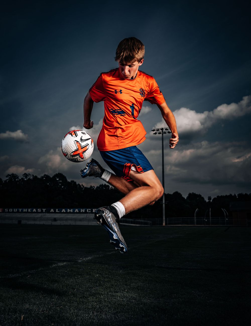 Soccer Portrait by Alpha Collective Sports Photo & Film Co. Graham, North Carolina