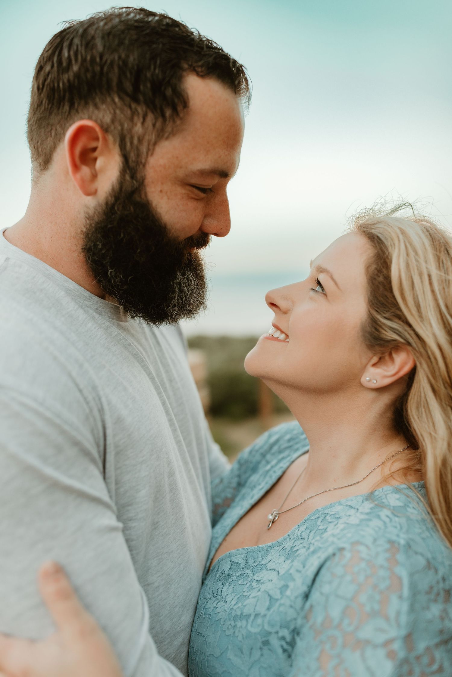 sunset cliffs engagement photos
