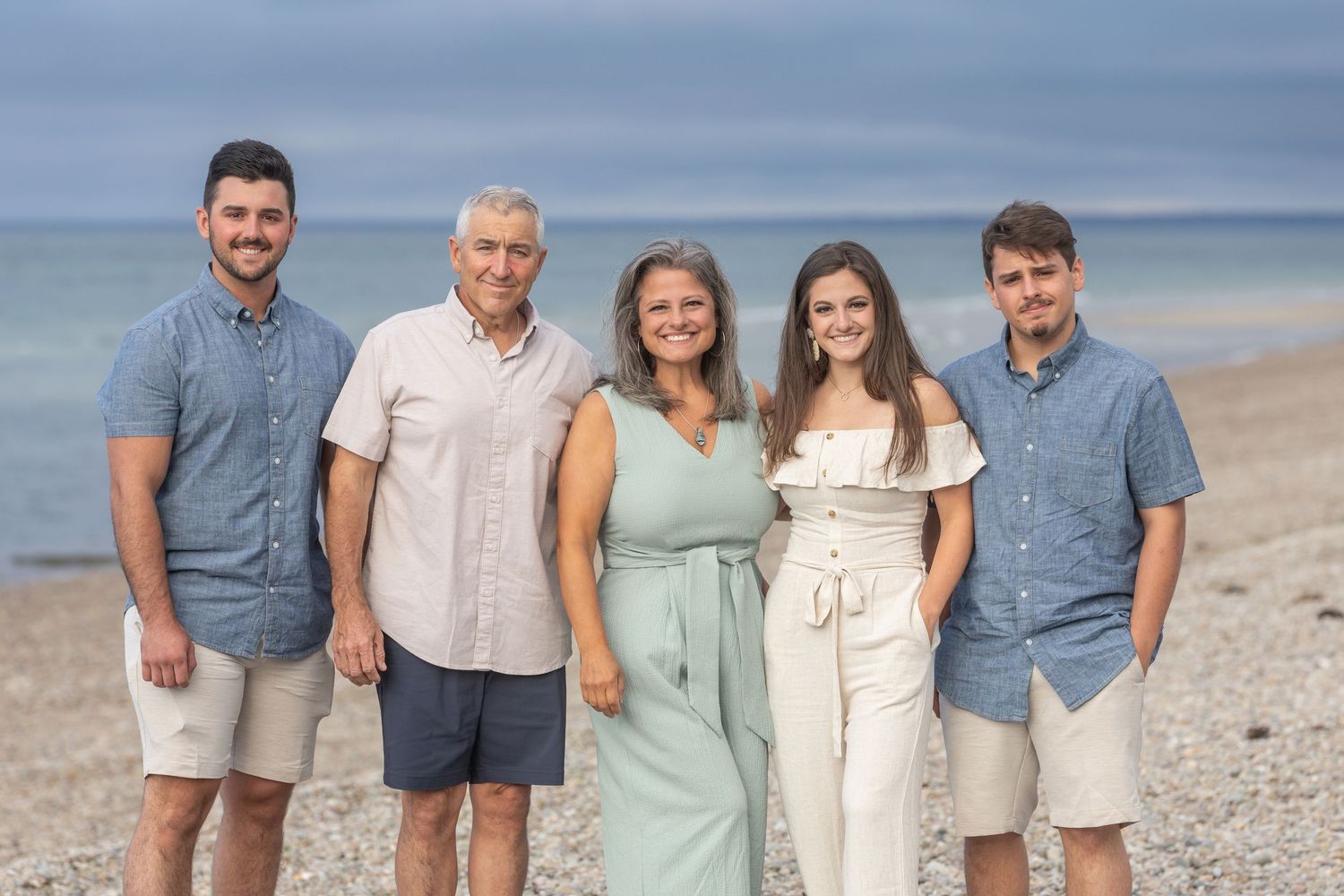 A family beach photo session. Family photography. portrait photography. Cape cod massachusetts