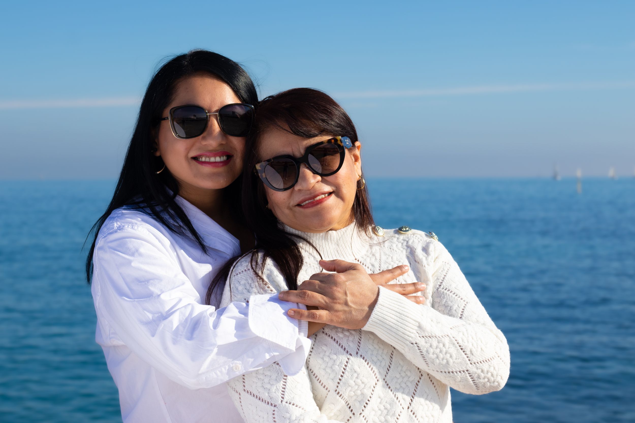 retrato madre e hija