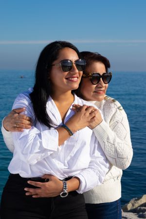 retrato madre e hija