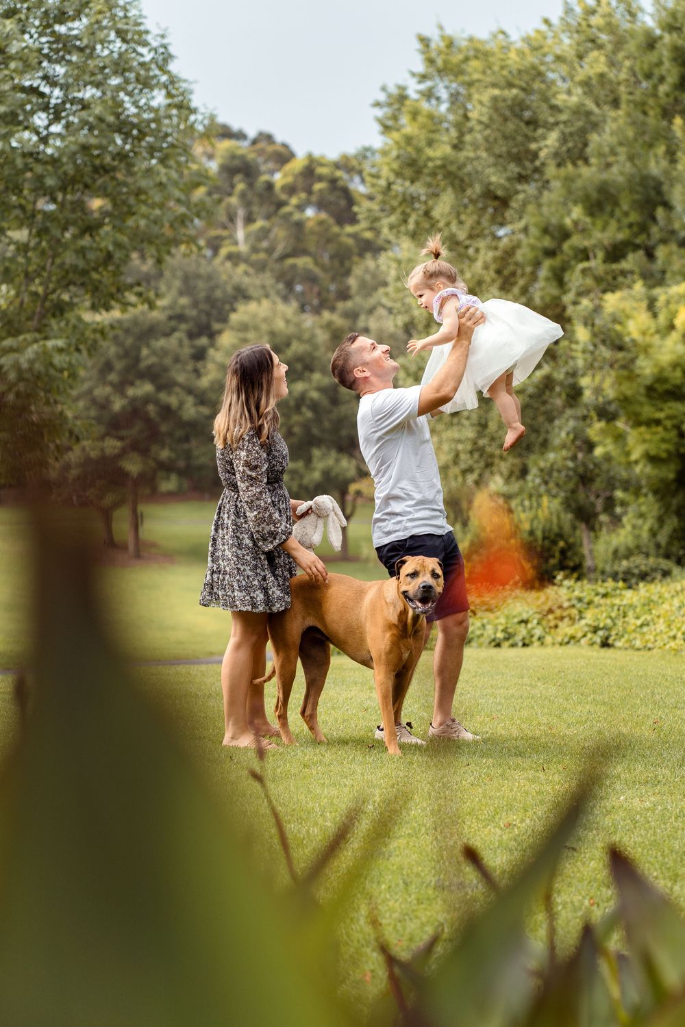 sydney fagan park pet friendly family photoshoot