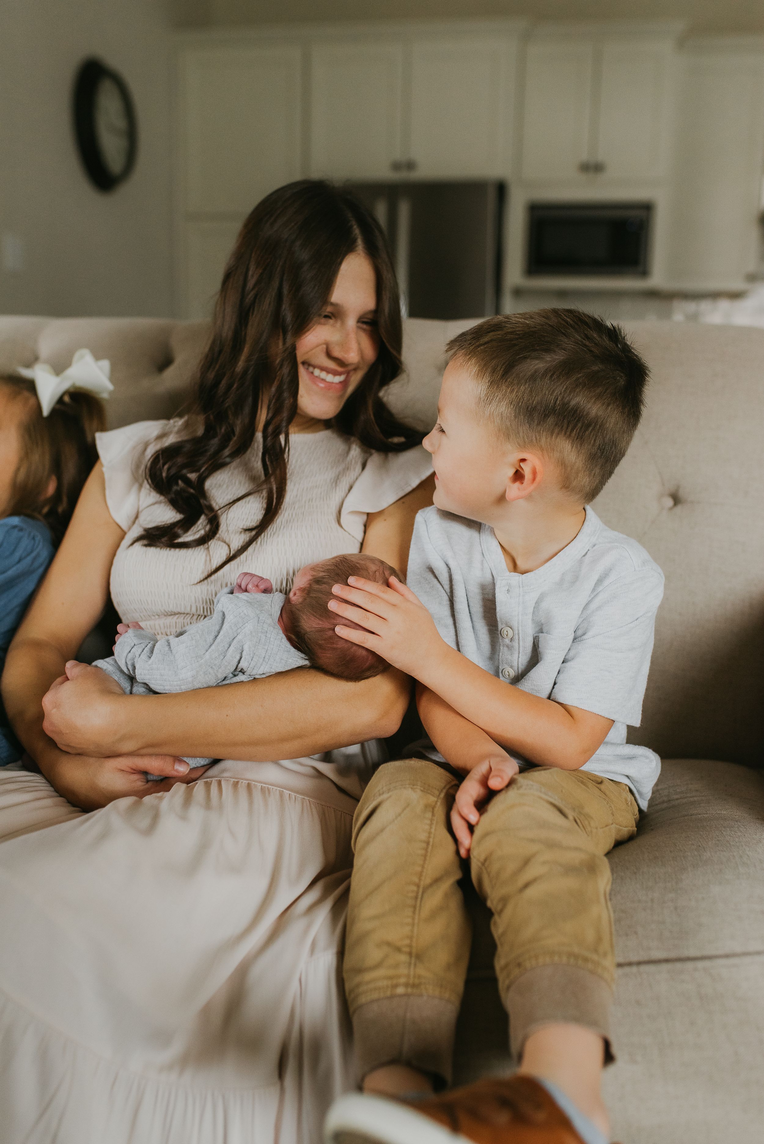 The joy of Knoxville newborn photography at home