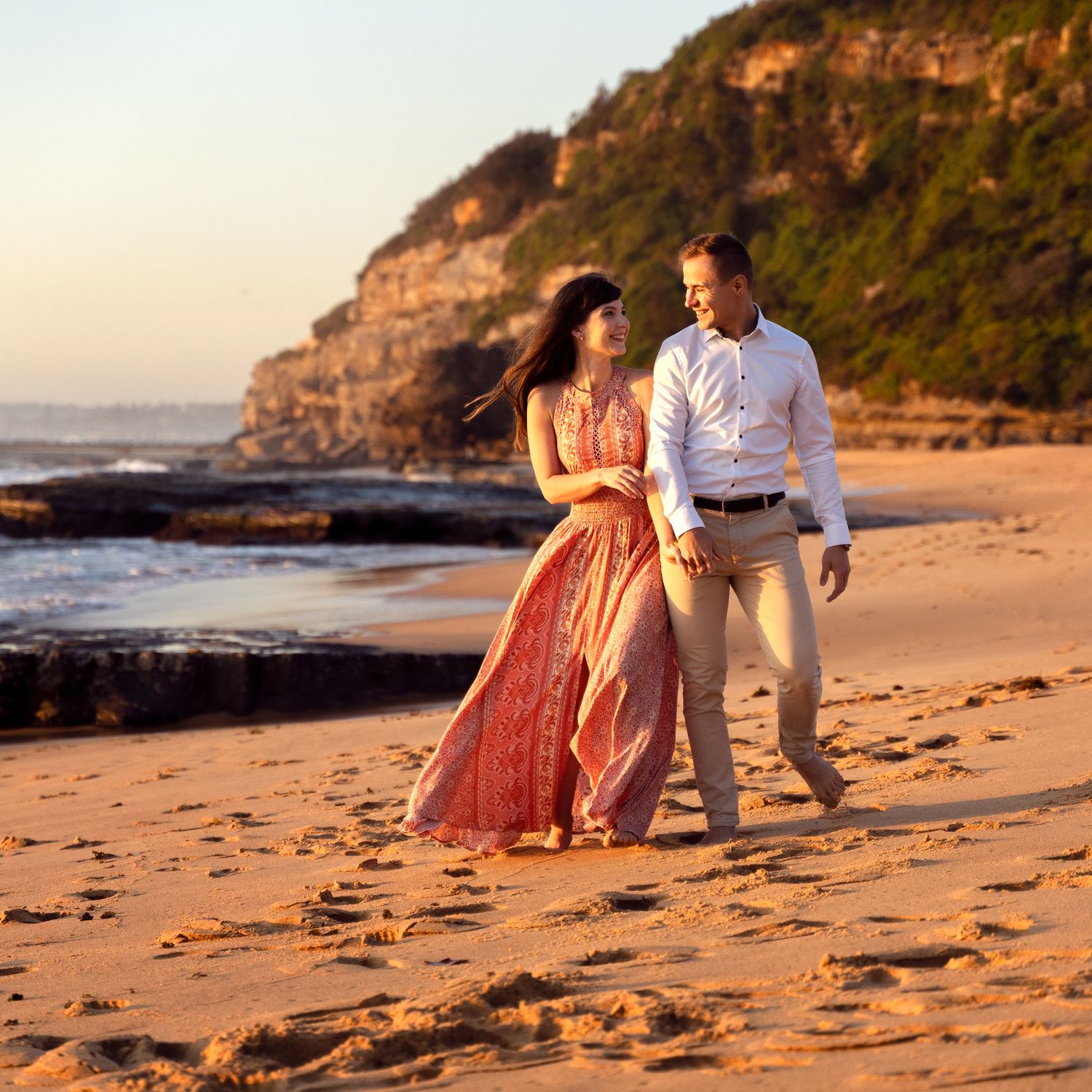 Hergott couples photography Turimetta beach Sydney