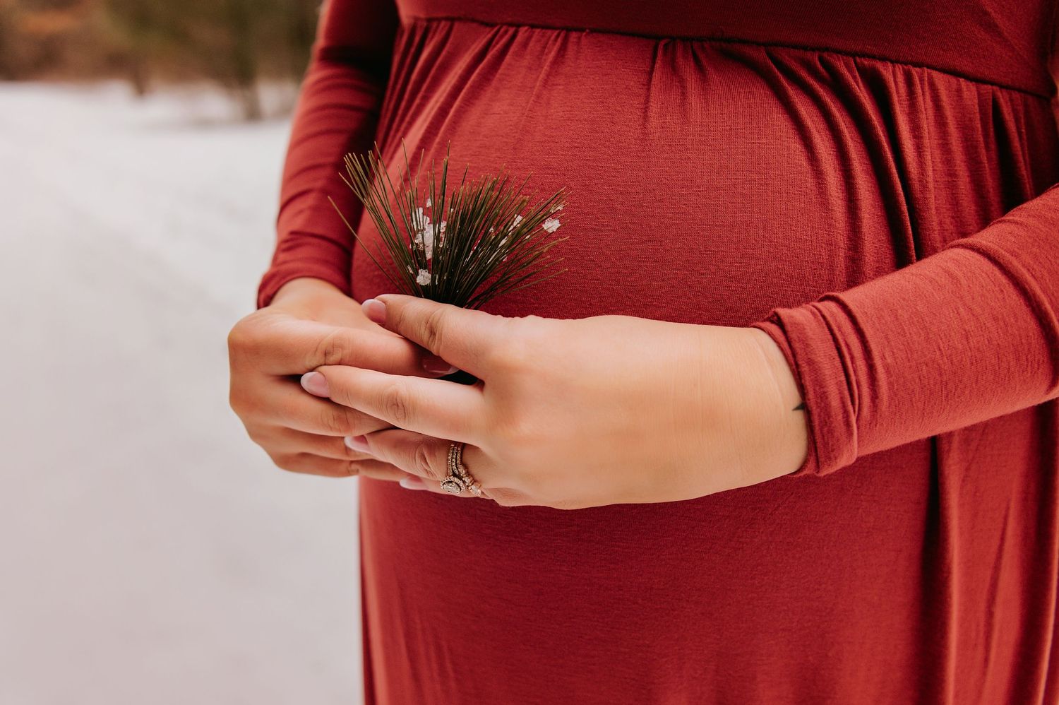 winter maternity