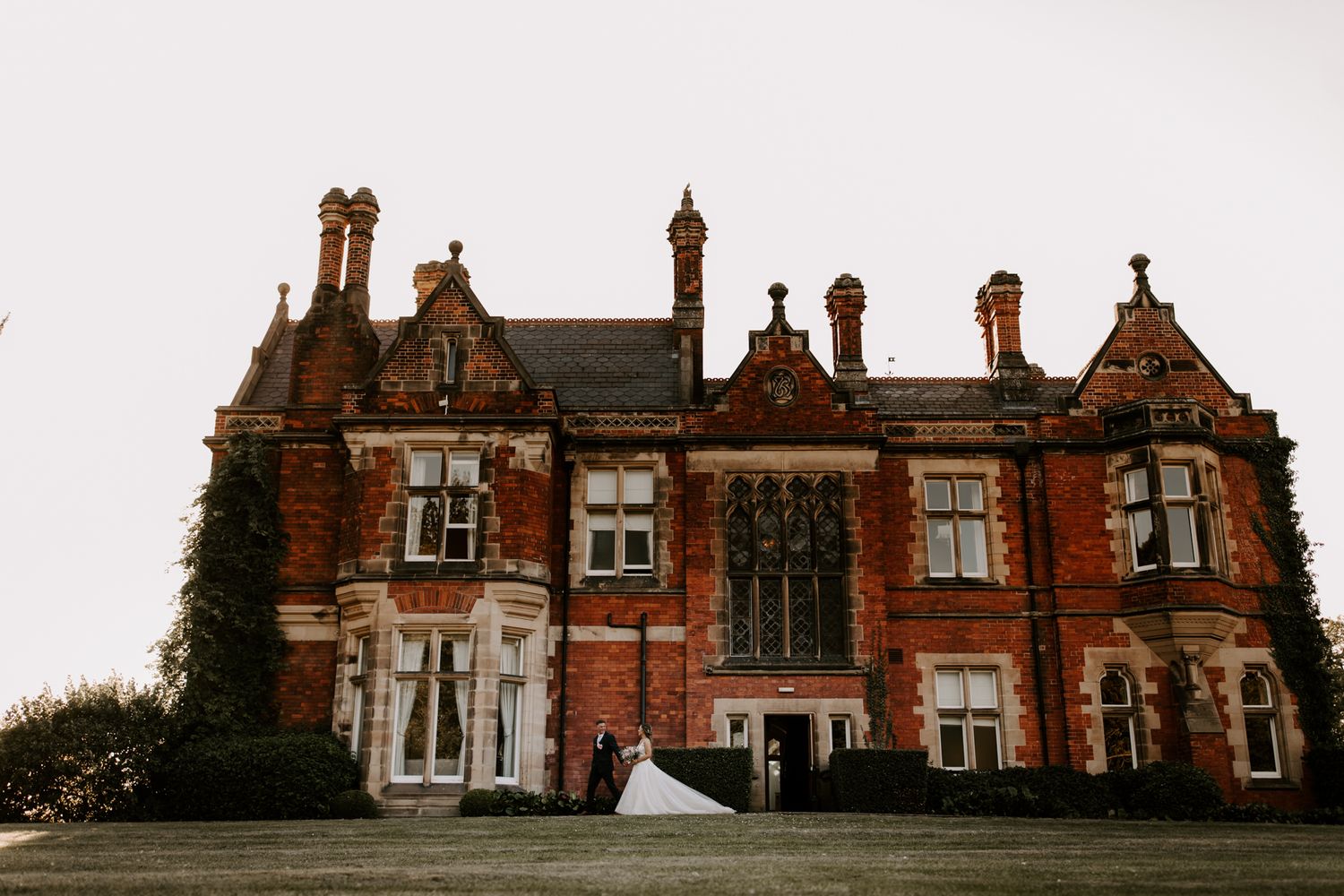 Wedding day at Hurworth, Darlington