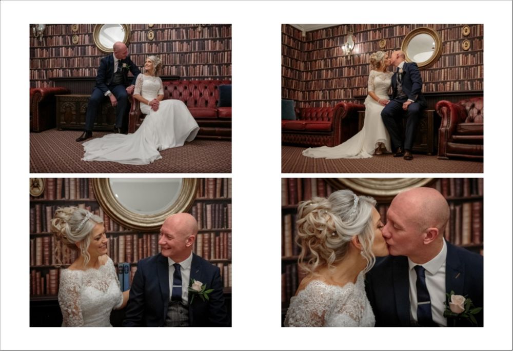 ashfield house exclusive wedding venue standish wigan hand made wedding album