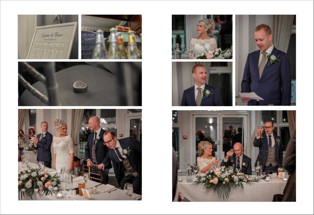 ashfield house standish hand made wedding album from graphistudio
