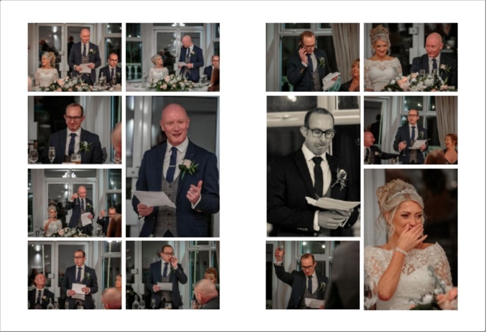 ashfield house wedding venue standish wigan hand made wedding album from graphistudio