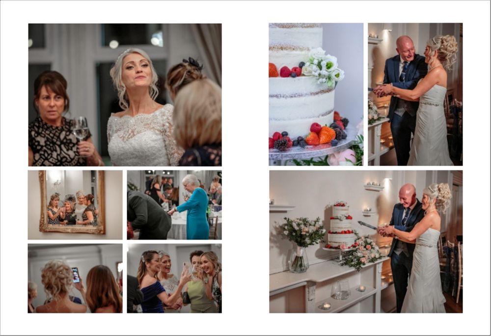 ashfield house exclusive wedding venue hand made storybook wedding album